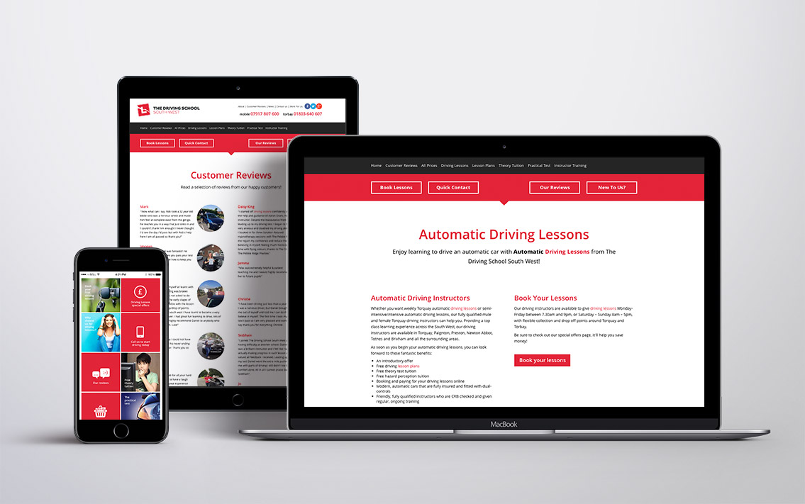 driving school site - The Driving School South West